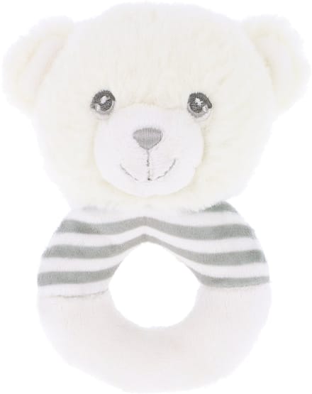 Keel Toys ring Rammelaar Beertje - 14 cm - Dieren Knuffels