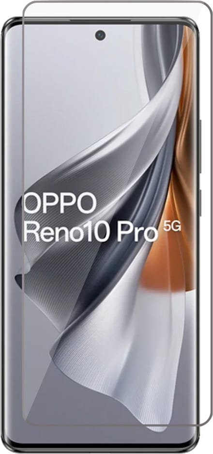 Screenprotector geschikt voor Oppo Reno 10 / 10 Pro - Glas Screen Protector