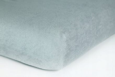 Hoeslaken Frotte met Elastiek 160x200cm Lichtgrijs