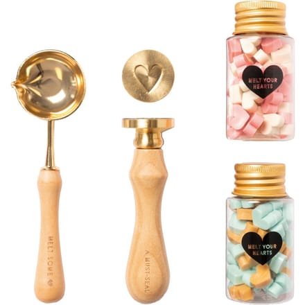 Zegelwas set "Pastel Love"