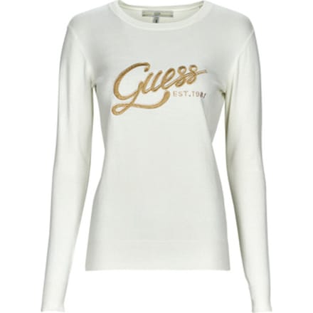 Guess  Sweaters LS EDIE RN TONAL LOGO SWTR