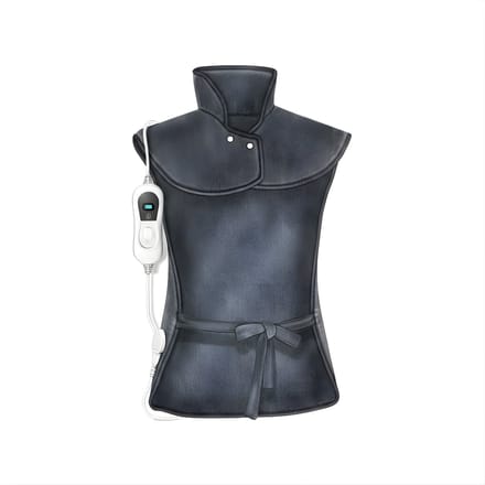 AHD® Warmtekussen - Warmtekussen Oplaadbaar - Warmtekussen Elektrisch - Grijs - 31cm x 30cm x 12cm