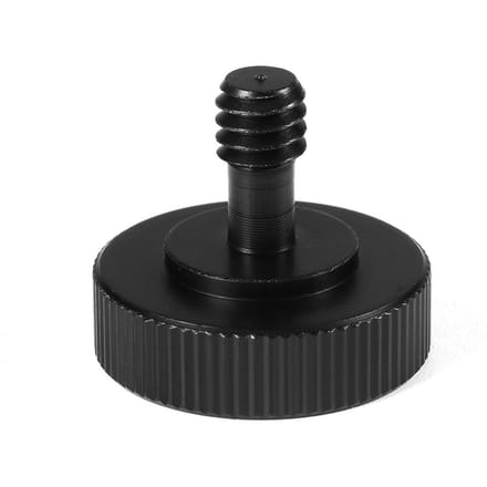 Nieuwe Zwarte 1/4 Mannelijk naar 1/4 Vrouwelijk Schroefadapter Voor Camera Statief Beugel Stand black