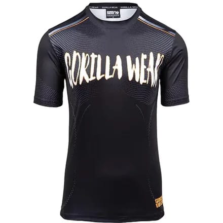 Gorilla Wear Clayton T-Shirt - Black/Gold - M