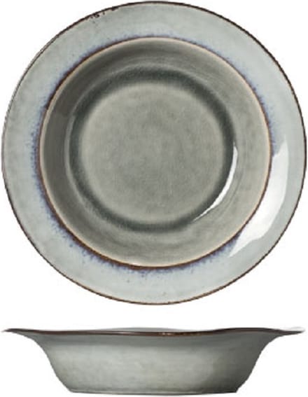 Pollux - Diepe borden - D21.5xh4.5cm - Keramiek - (Set van 6)