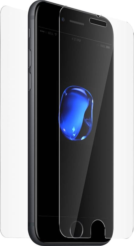 Bigben Connected, Screenprotector geschikt voor iPhone 8 Plus - [Voor & Achter] Tempered Glass, Transparant