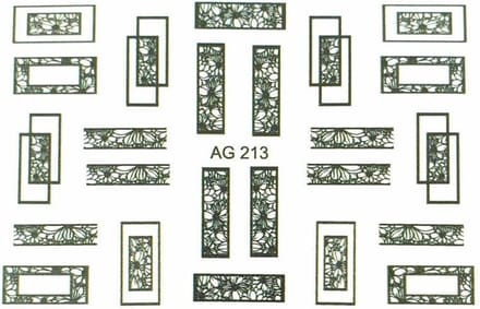 Korneliya Airbrush Waterdecal AG 213 black