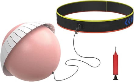 Boksreflexbal - Reactieapparaat - Training & Fitness - Met Ventilator - Verstelbaar - Roze