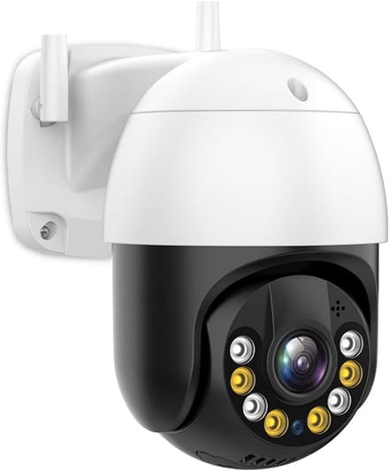 Beveiligingscamera - IP Camera - Huisbewaking - Slimme Tracking - 8MP 4K - Wit