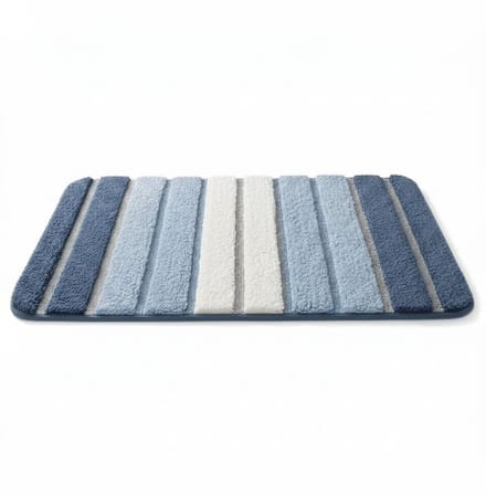 DnA® Badmat - Badmat Antislip - Douchemat - Blauw - 60cm x 40cm x 2cm
