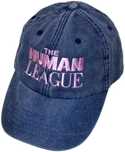 The Human League - Logo Baseball pet - Blauw