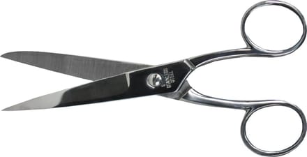 Desq schaar 15 cm | verchroomd | symmetrische ogen