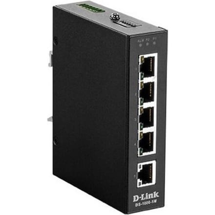 D-Link DIS-100G-5W Netwerk switch RJ45 5 poorten