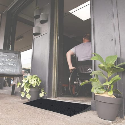 Verhoogde Drempelhelling Antislip voor Rolstoel en Oprit