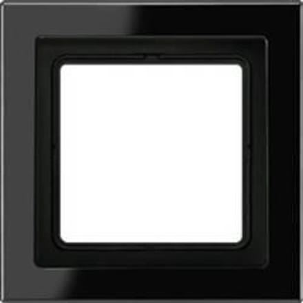 Jung LSD981SW Afdekking Frame 1-voudig Zwart 1 stuk(s)