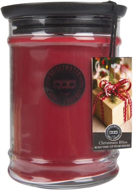 Bridgewater Geurkaars - Kerst -Xmass Bliss Jar - 454g - Rood