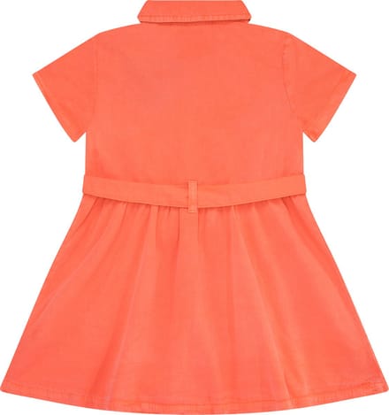 Someone SENNA-SG-51-J Meisjes Jurk - FLUO CORAL