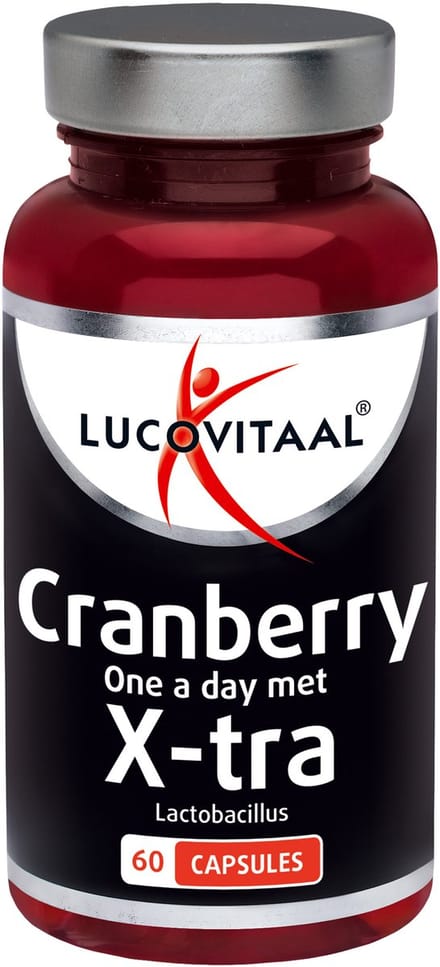 Lucovitaal Cranberry met X-tra Lactobacillus 60 capsules