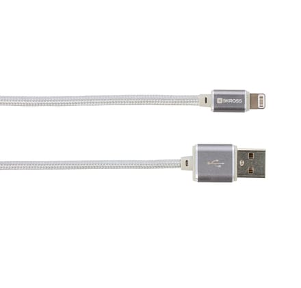 SKROSS - Charge'n Sync Lightning Connector Steel Line