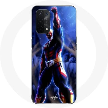 Coque Oppo A54 5G All might, one for All, my hero academia anime