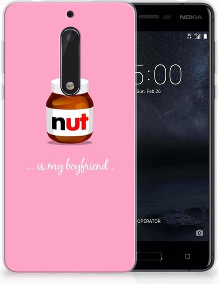 Nokia 5 Siliconen Case Nut Boyfriend