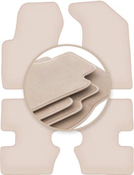 PREMIUM beige vloermatten voor: Jeep Patriot off-road 2006-2016