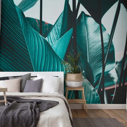 Fotobehang LeafStalks2 DD118558 A.S. Création Designwalls | Goedkoop fotobehang