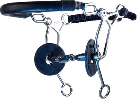 Bit voor paard Trust Sweet Iron Hackamore Combi Long Eliptical 16