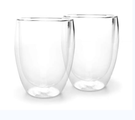 Ona dubbelwandig glas Vienna, 350 ml, set van 2