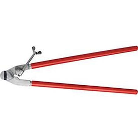 Vouwtang D396, lengte 680 mm, sleufbreedte 10 mm, diameter 3, 15 kg, kop van malgiet