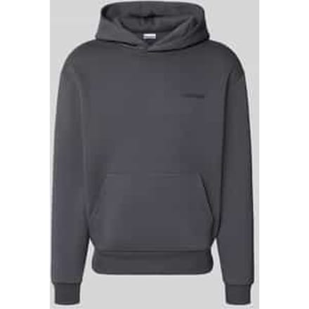 relaxed fit sweatshirt van katoenmix met kangoeroezak