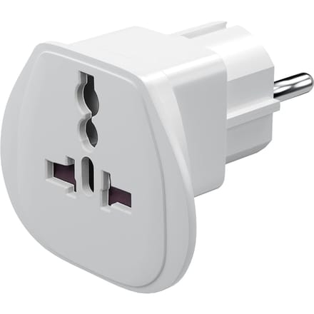 Pro Reisadapter Aan CEE7/7 - Wit