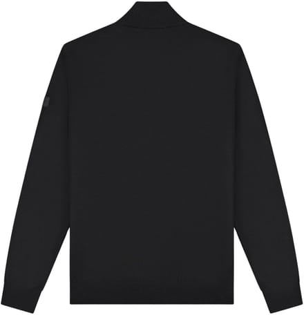Malelions Knitted 1/4 Zip Sweater Heren - Maat S