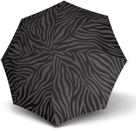 Knirps paraplu A.200 Medium Duomatic Zebra Black zwart