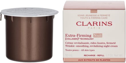 Clarins Night Cream Refill Alle Huidtypes Clarins - Extra-firming Night Cream Refill Alle Huidtypes  - 50 ML