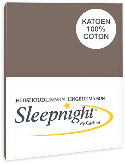 Sleepnight Kussensloop Katoen Taupe - 65 x 65 cm - [Taupe]
