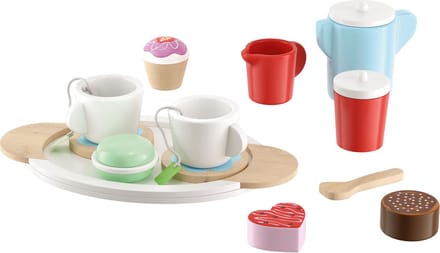 Playtive Houten Speelgoed Thee Set Keuken Accessoires - vanaf 2 jaar
