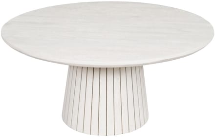 StarFurn Salontafel Solana Zand Mangohout 80cm