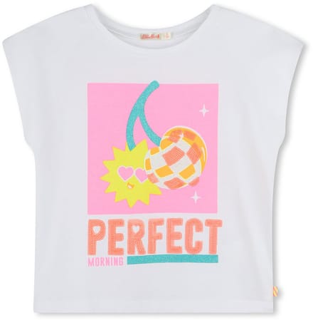 Billieblush U21038 Mouwloos T-shirt Wit 24 Months Meisjes