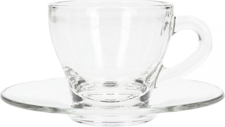 Bialetti - Classic - Set of 2 glass cups for Espresso