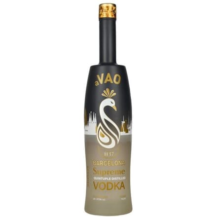 aVAO 1137 Barcelona Supreme Quintuple Distilled Vodka 37,5% Vol. 0,7l