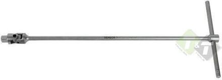 Verlengstuk, maat 1/2 duims, lengte van 500mm, met T grip