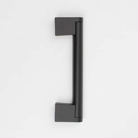 Deurgreep Luuk - zwart - 96 mm