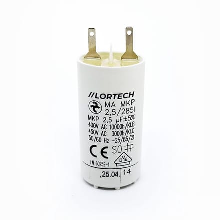 Condensator 2,5µF voor Rolluiken en Jaloezieën