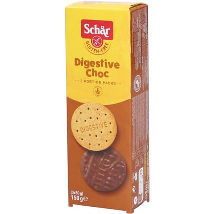 Schär Digestive Choc Glutenvrije Koekjes 150
