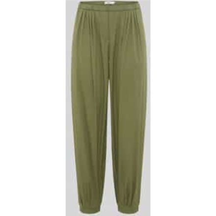 Barrel leg broek van katoenmix model 'MABEL'