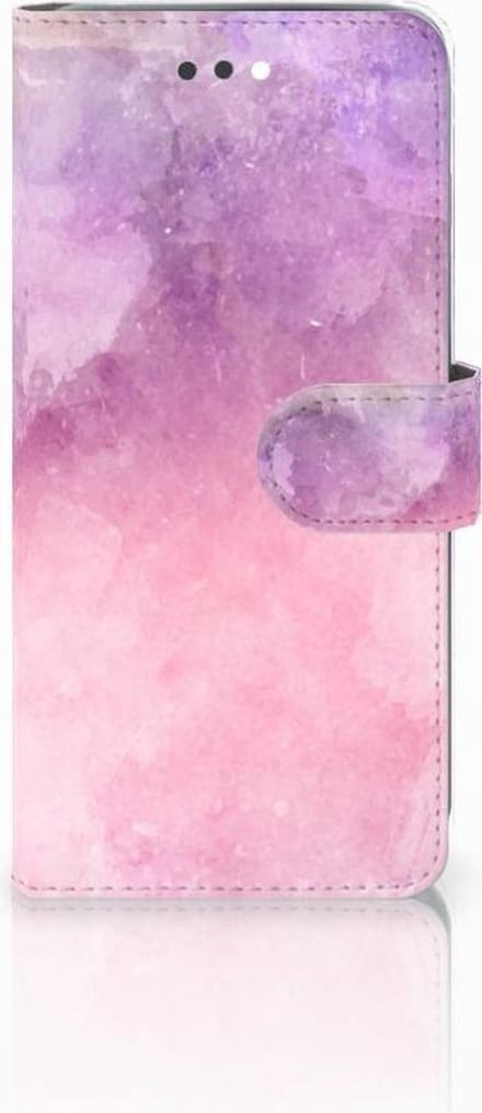Hoesje Apple iPhone 7 Plus | 8 Plus Pink Purple Paint