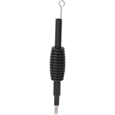 5 Stuks 19mm Wegwerp Steriele Tattoo Naalden Met Siliconen Buis Tip Grip (13RM) black