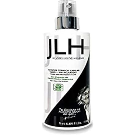 Protector Térmico - Jlh - 180Ml - Booster d'énergie - Ingrédients responsables - Tous types de cheveux