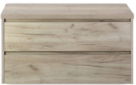 Dante Badmeubelset 100 cm - Craft Oak - Wastafelbovenblad